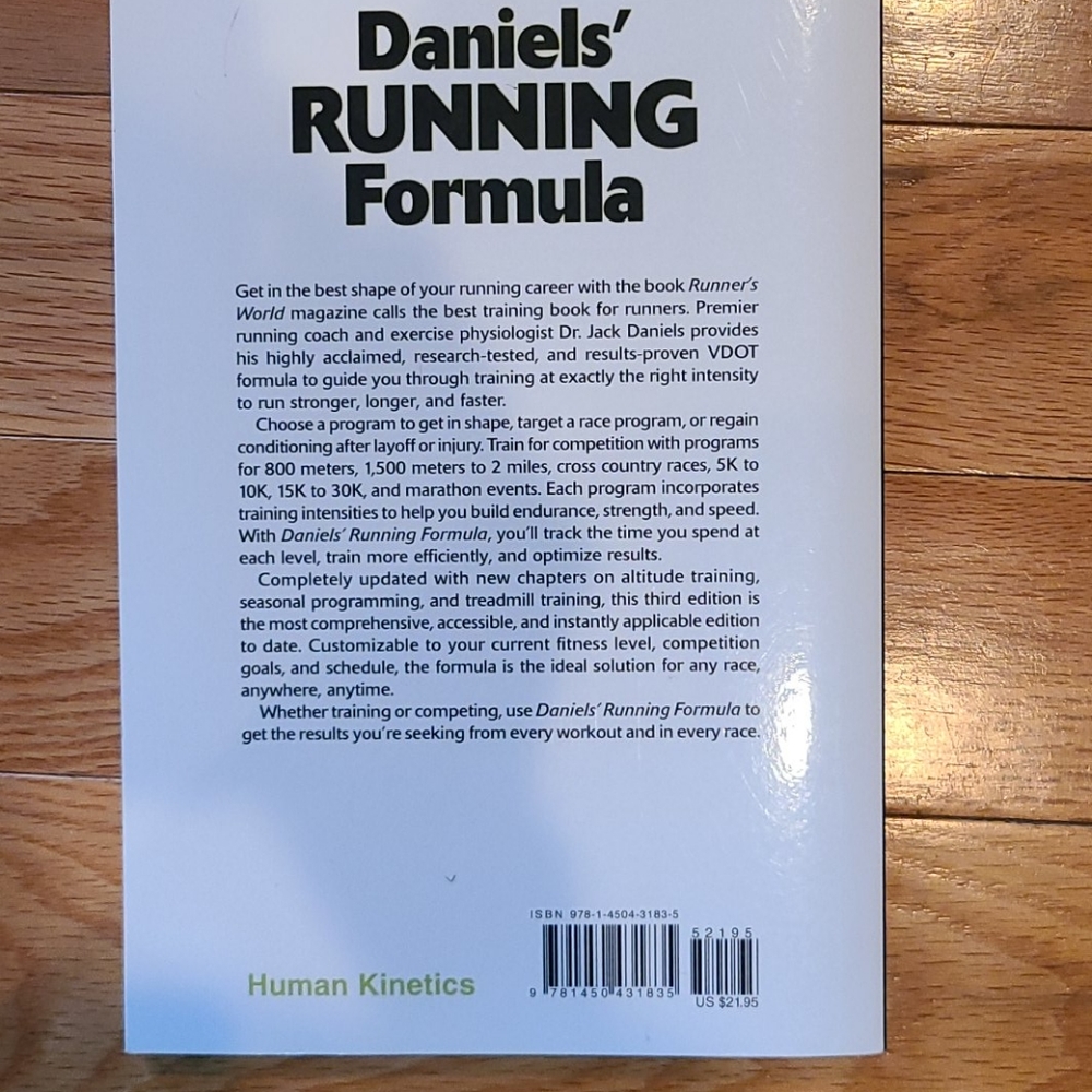 Daniel's Running Formula - Picture 2 of 2